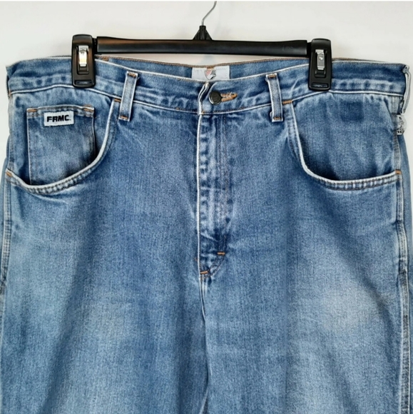 Tyndale Men's Flame Resistant Utility Work Jeans Size 38X3 Medium Wash Cal 15 - Picture 3 of 12